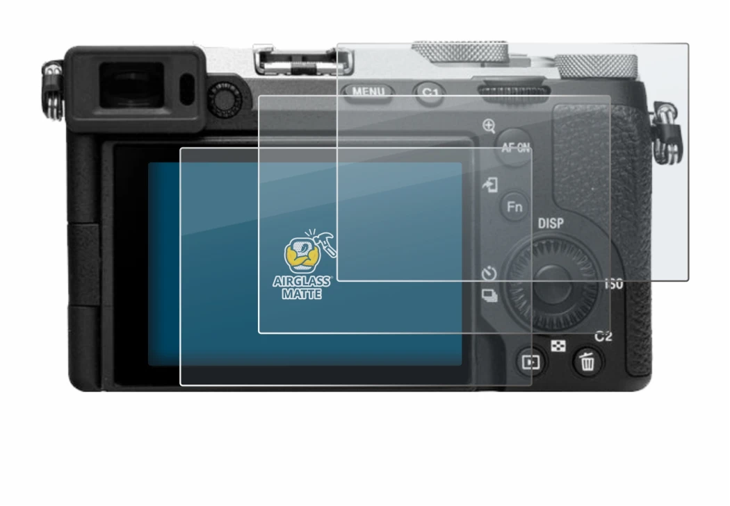 Image of the device Sony Alpha 7C II (ILCE-7CM2) with a wide variety of screen protectors.