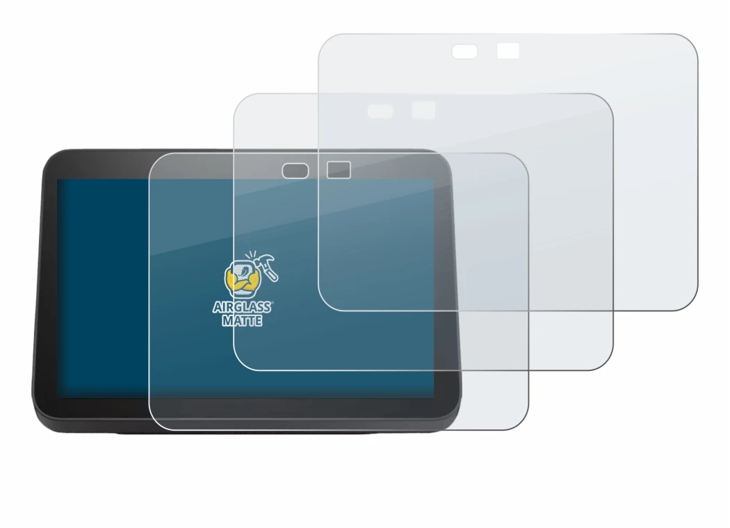 Image of the device Amazon Echo Show 8 2023 (3th Gen.) with a wide variety of screen protectors.