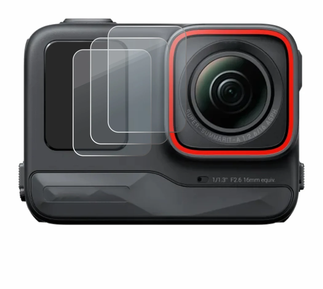 Image of the device Insta360 Ace Pro (Front display) with a wide variety of screen protectors.