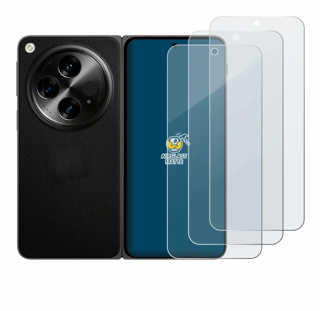 Image of the device OnePlus Open (case-friendly) with a wide variety of screen protectors.