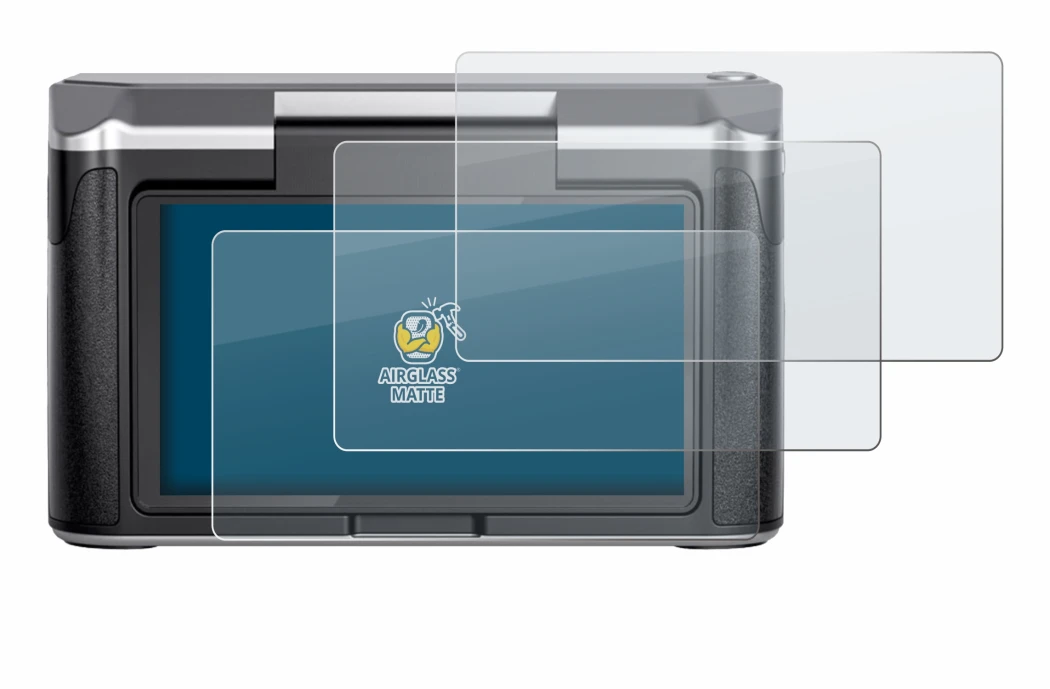 Image of the device Revopoint Miraco with a wide variety of screen protectors.