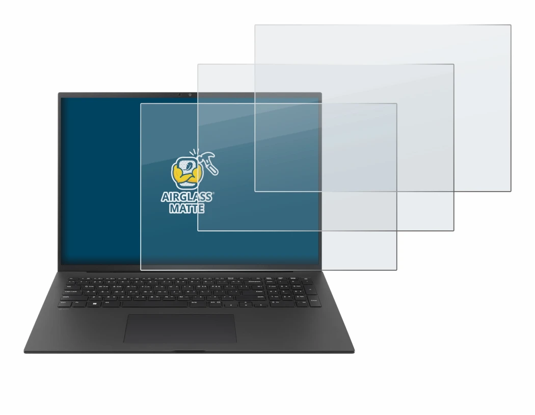 Image of the device LG gram Pro 17 2024 with a wide variety of screen protectors.
