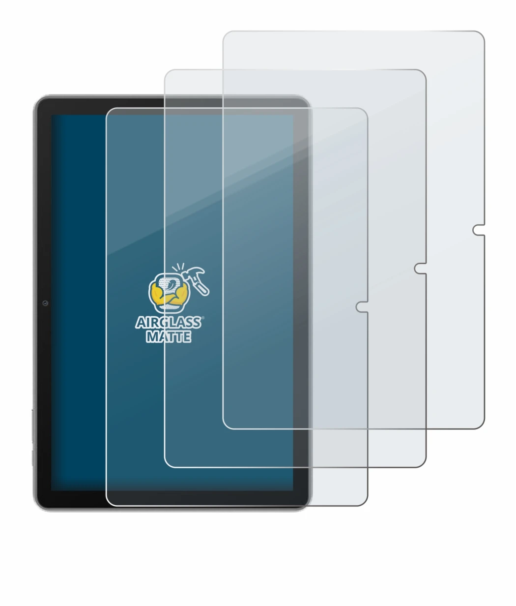Image of the device Blackview Tab 70 with a wide variety of screen protectors.