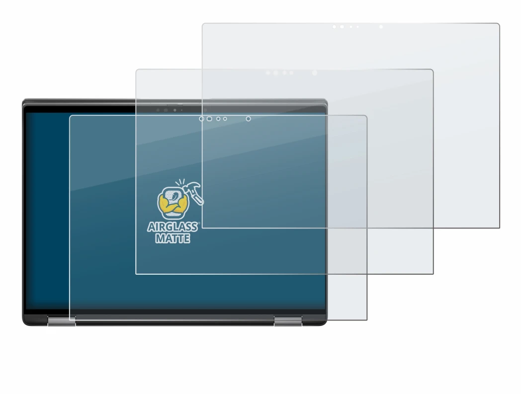 Image of the device Dell Latitude 7440 2-in-1 with a wide variety of screen protectors.