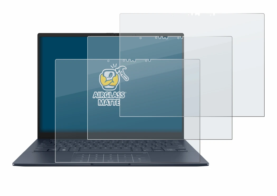 Image of the device ASUS ZenBook 14 OLED UX3405 Touch with a wide variety of screen protectors.