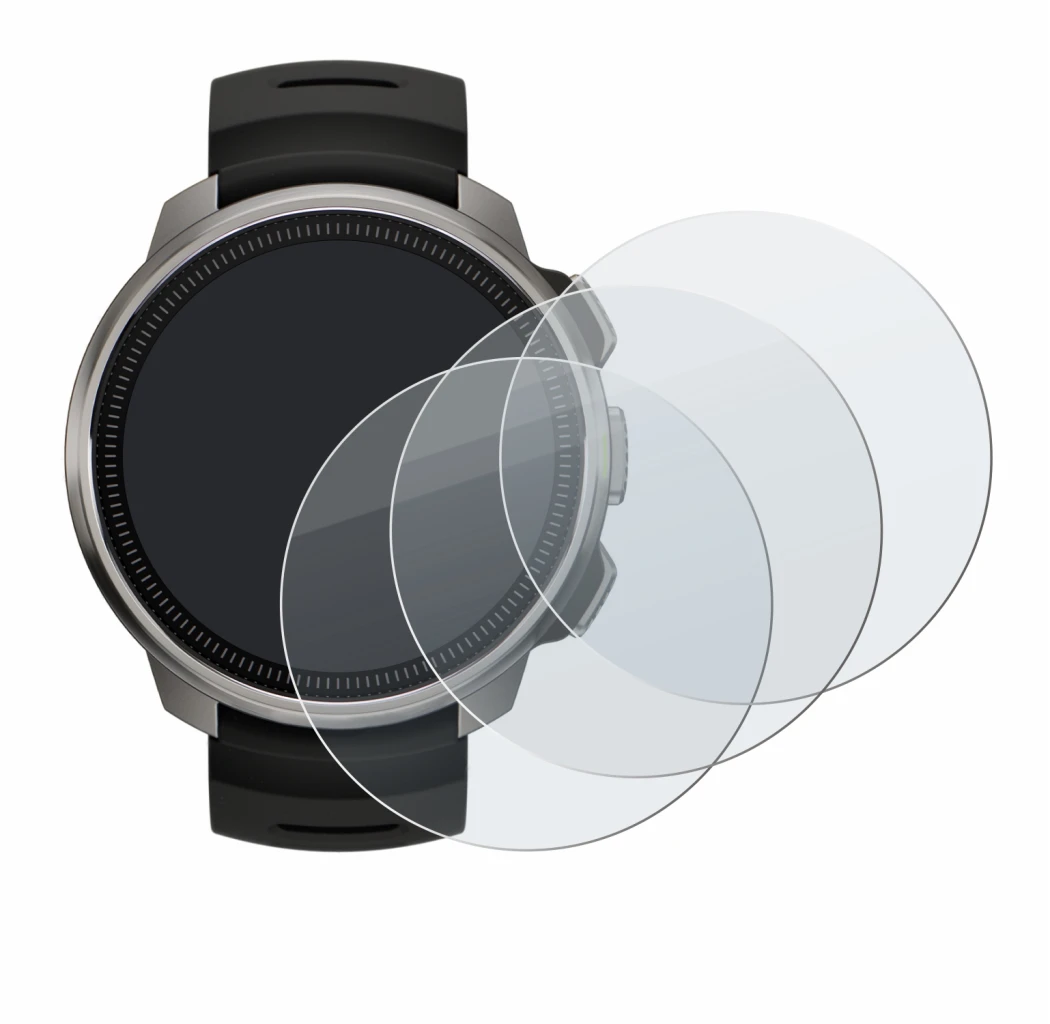 Image of the device Suunto Ocean with a wide variety of screen protectors.