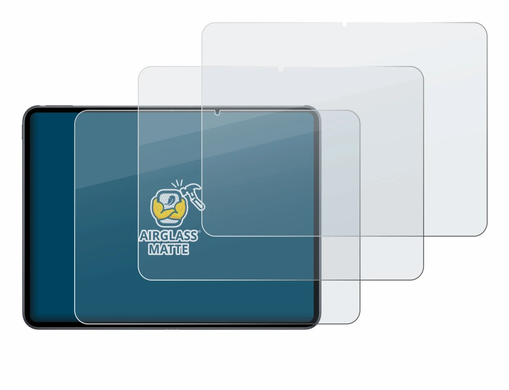 Image of the device OnePlus Pad 2 with a wide variety of screen protectors.