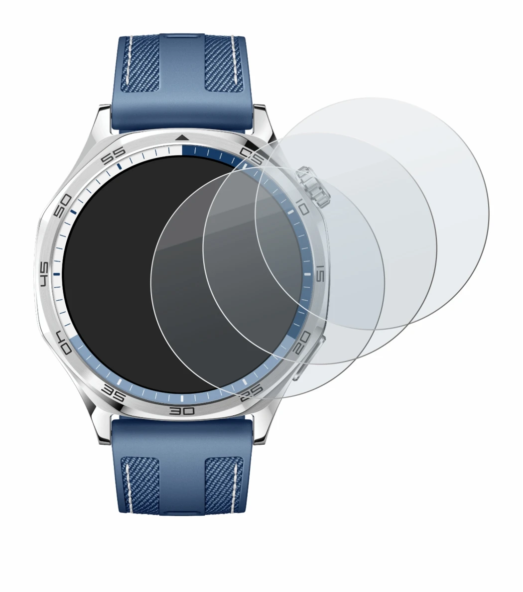 Image of the device Huawei Watch GT 5 (46 mm) with a wide variety of screen protectors.