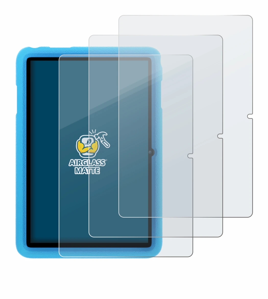Image of the device Blackview Tab 8 Kids with a wide variety of screen protectors.