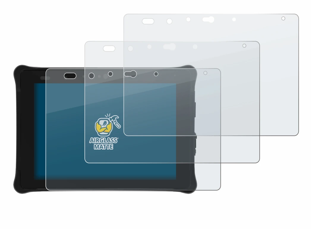 Image of the device Leica iCON CC180 with a wide variety of screen protectors.