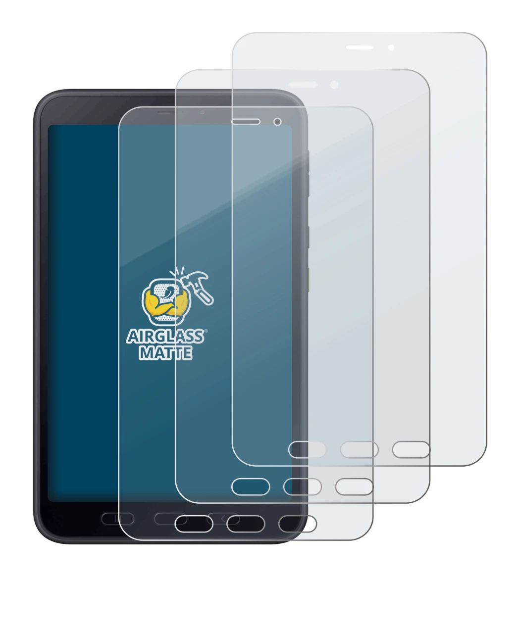Image of the device Samsung galaxy Tab Active 5 5G Enterprise Edition with a wide variety of screen protectors.