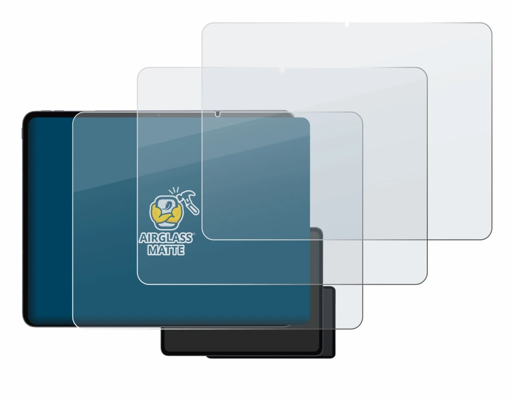 Image of the device OnePlus Pad 3 with a wide variety of screen protectors.