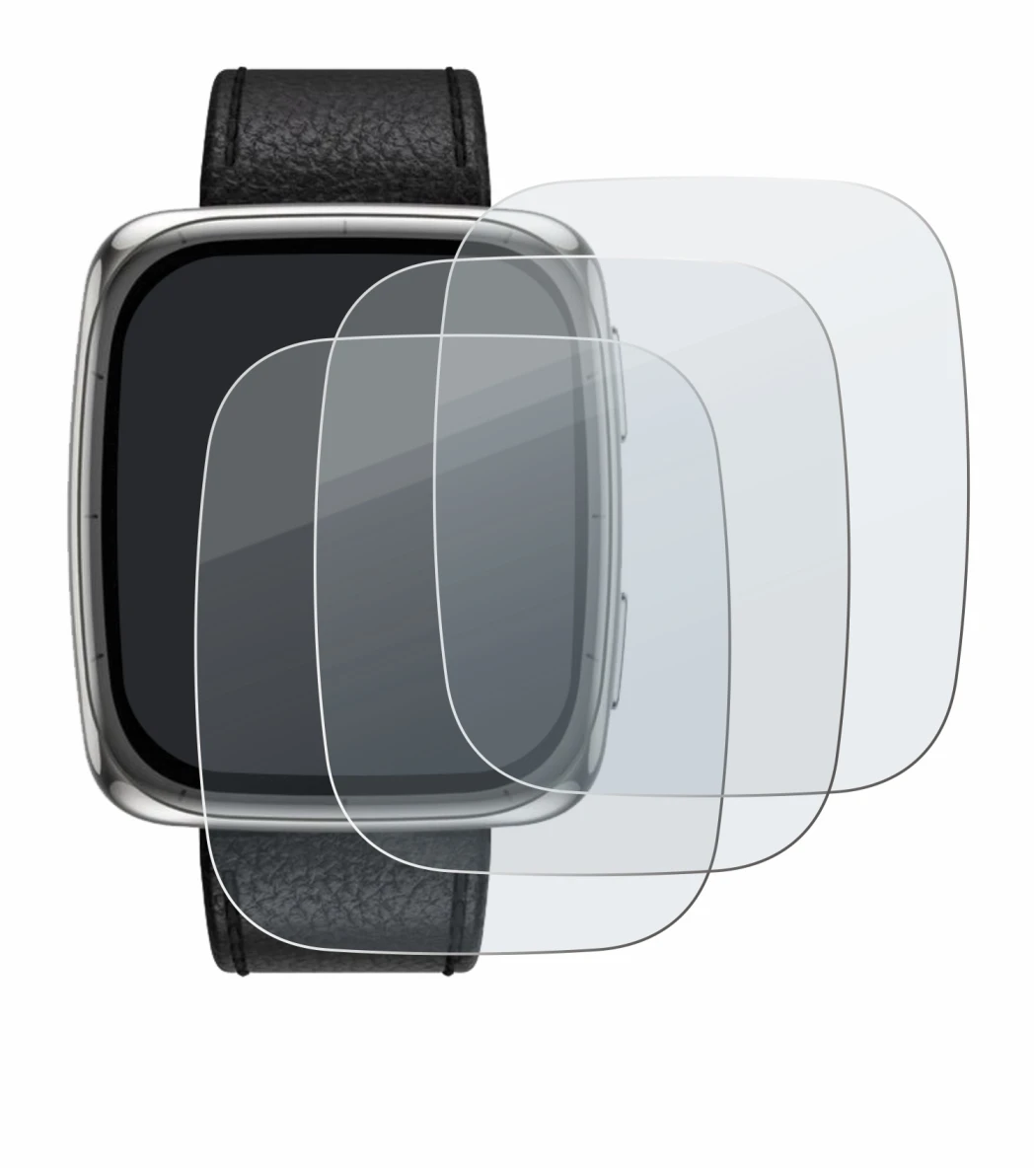 Image of the device Amazfit Active 2 (rectangular) with a wide variety of screen protectors.