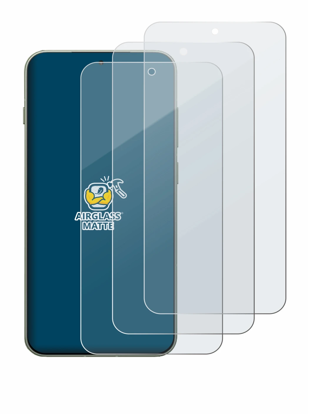 Image of the device OnePlus 13T with a wide variety of screen protectors.