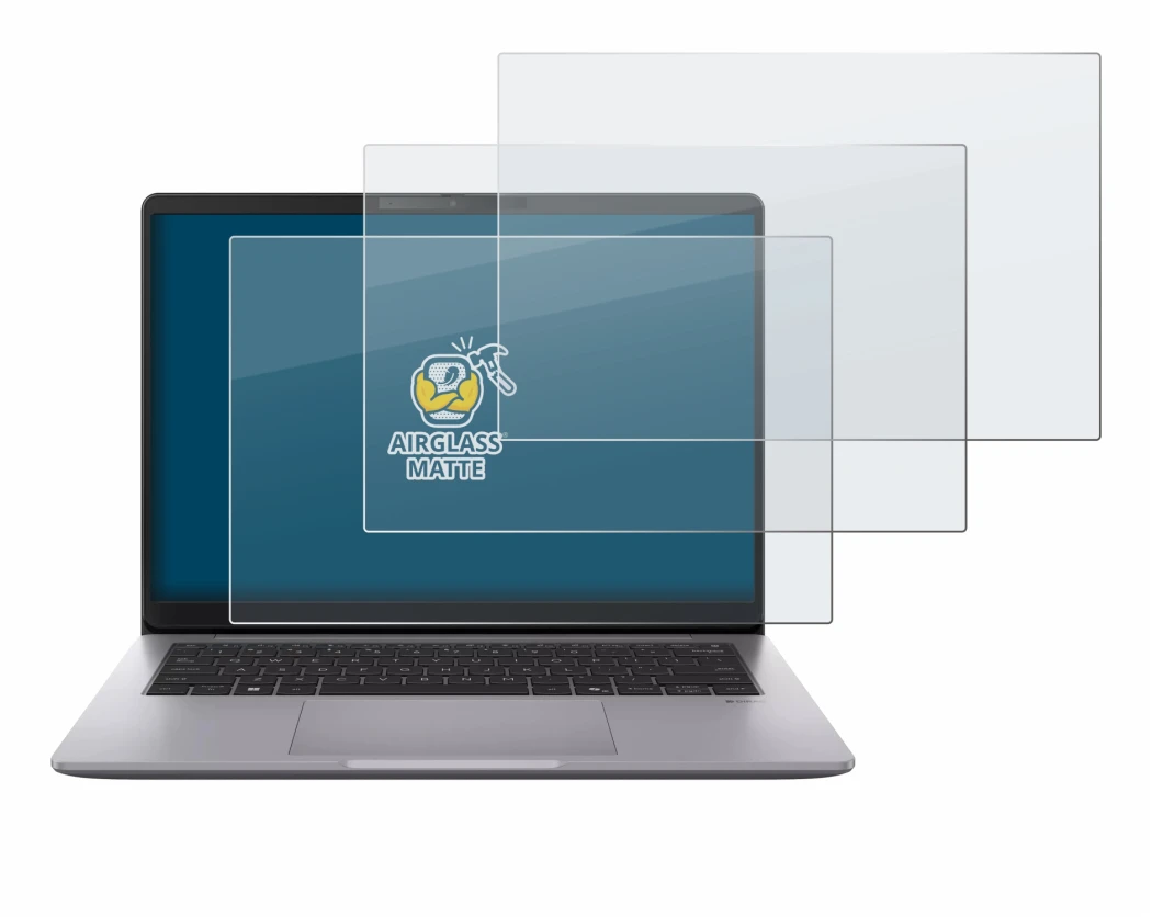 Image of the device ASUS ExpertBook P3 G2 with a wide variety of screen protectors.