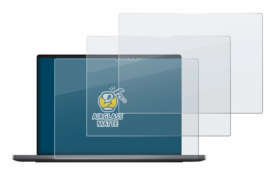 Image of the device Dell XPS 14 DA14260 with a wide variety of screen protectors.