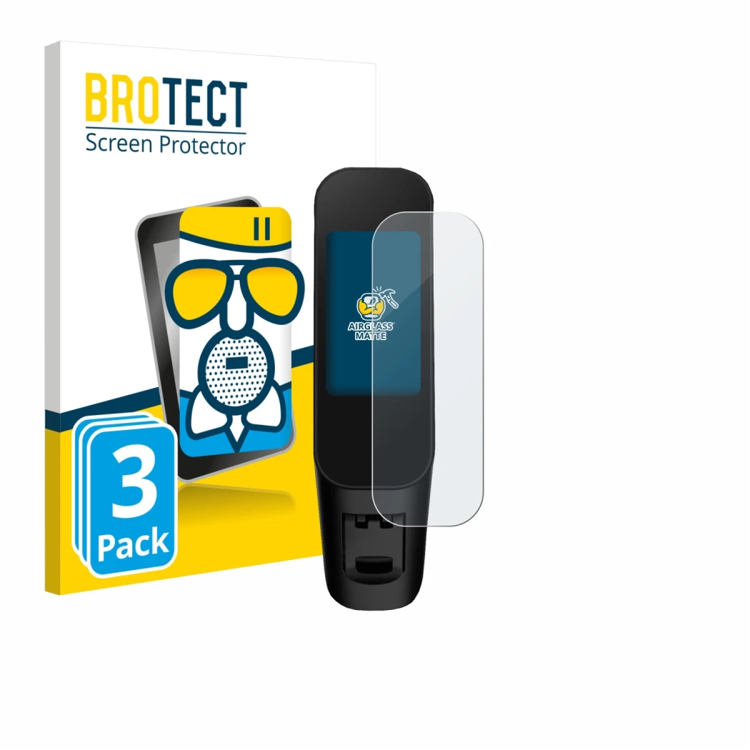 Front side of a product packaging with the brand logo BROTECT. Next to it is the device Xiaomi Electric Scooter 6 Max shown wi