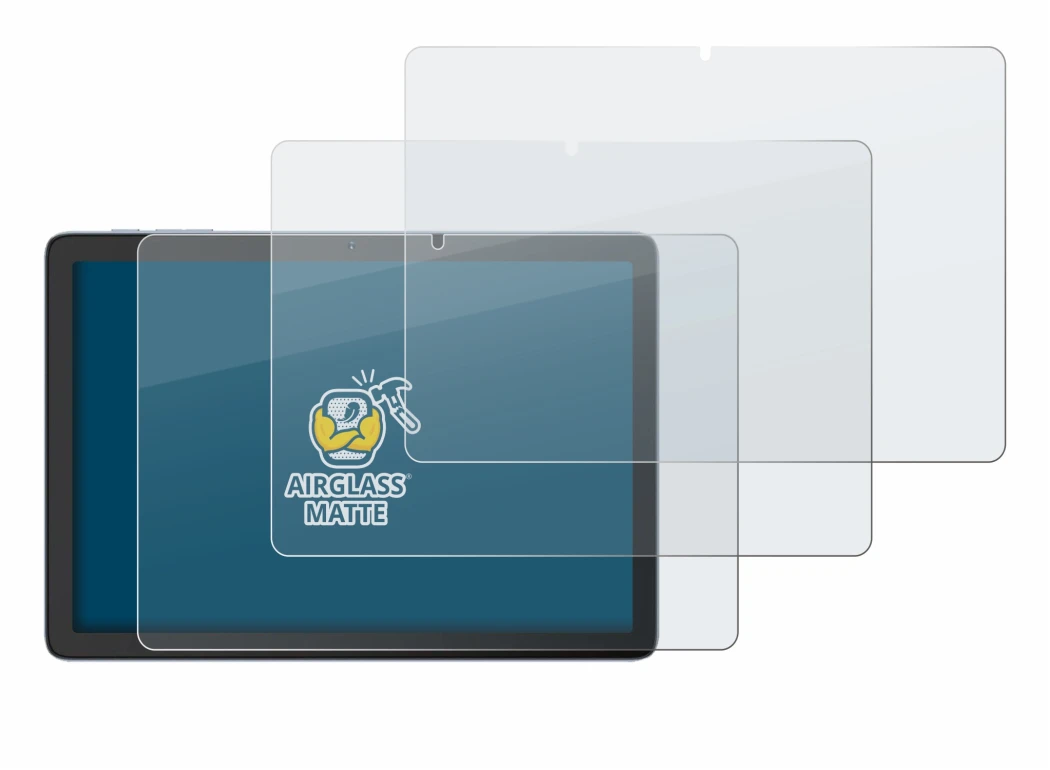 Image of the device Hotwav Pad 12 with a wide variety of screen protectors.