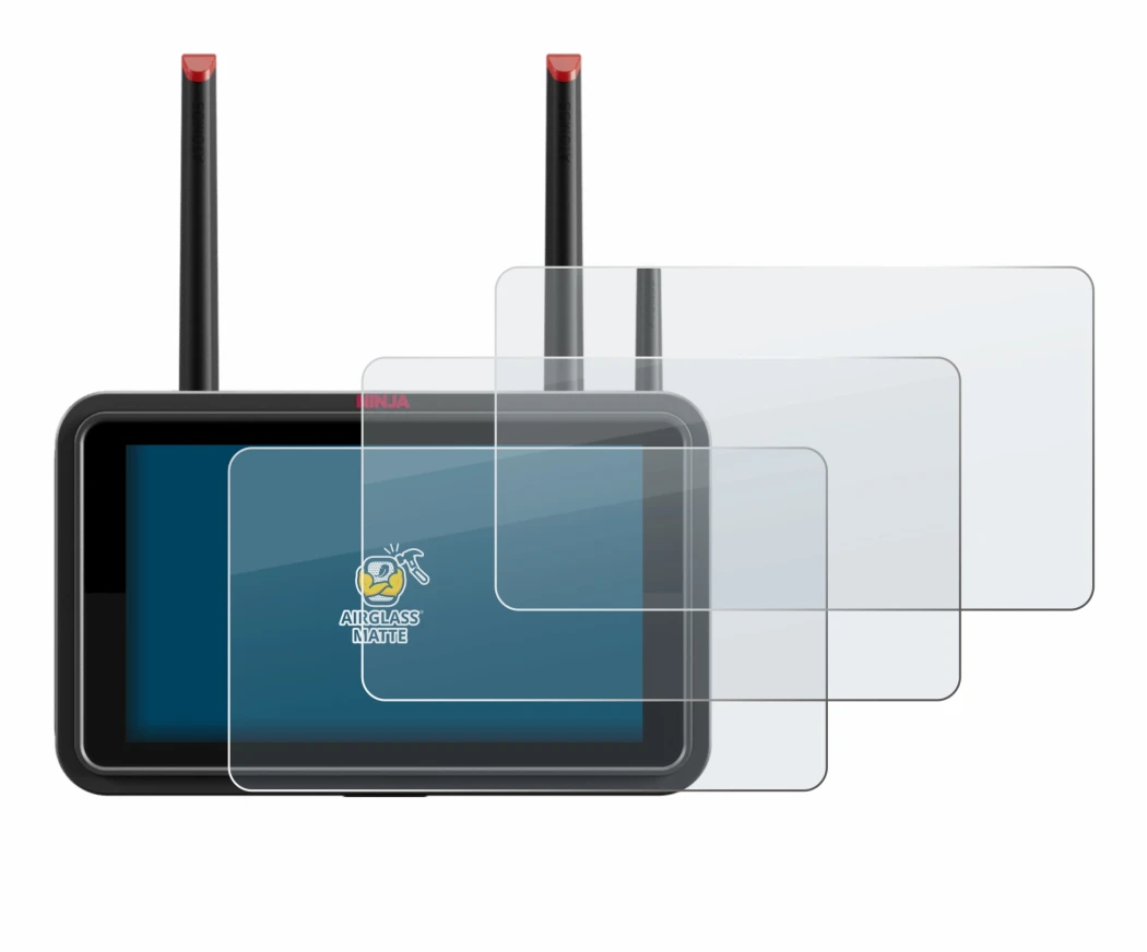 Image of the device Atomos Ninja TX with a wide variety of screen protectors.