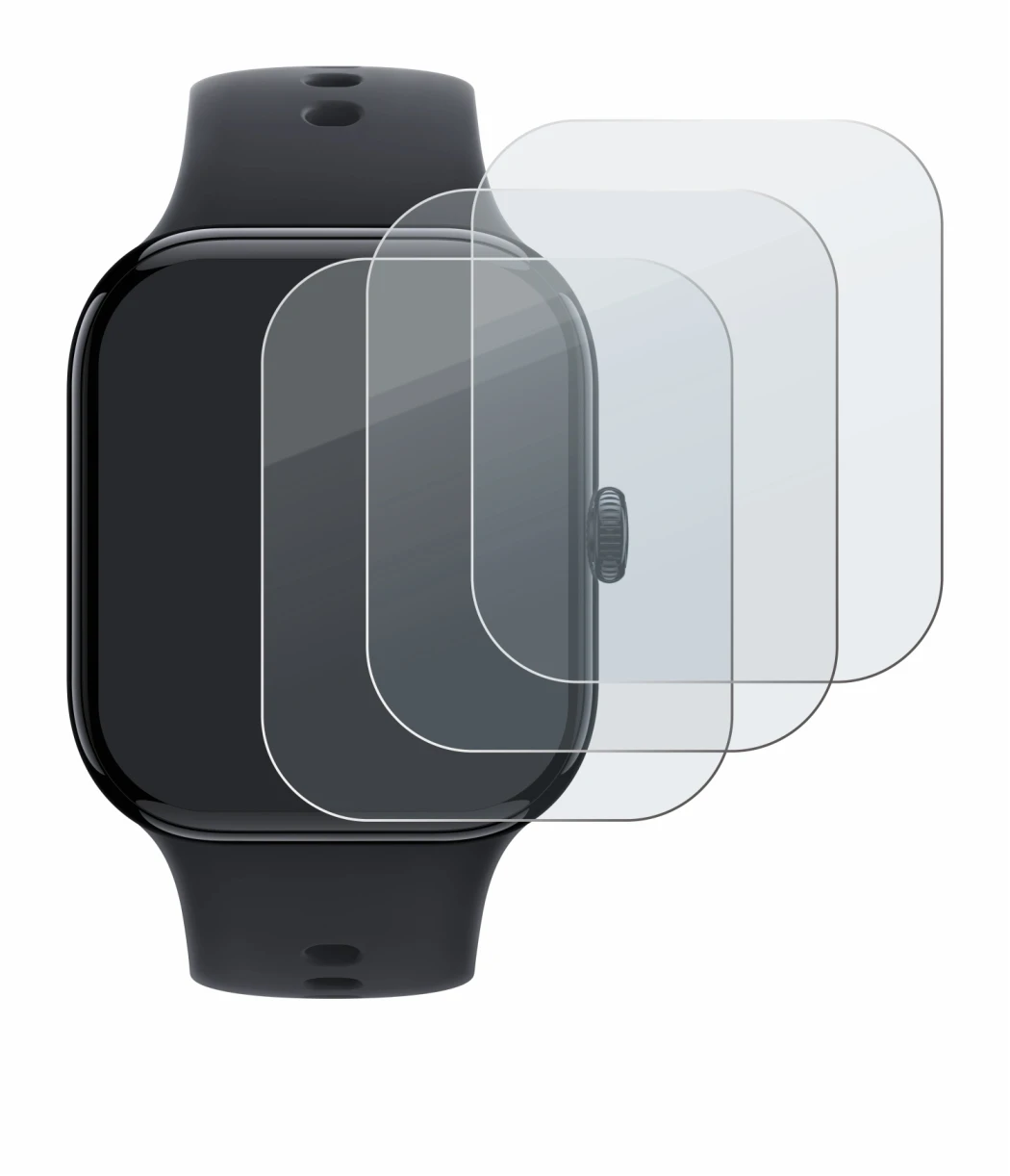 Image of the device Vivo Watch GT 2 with a wide variety of screen protectors.