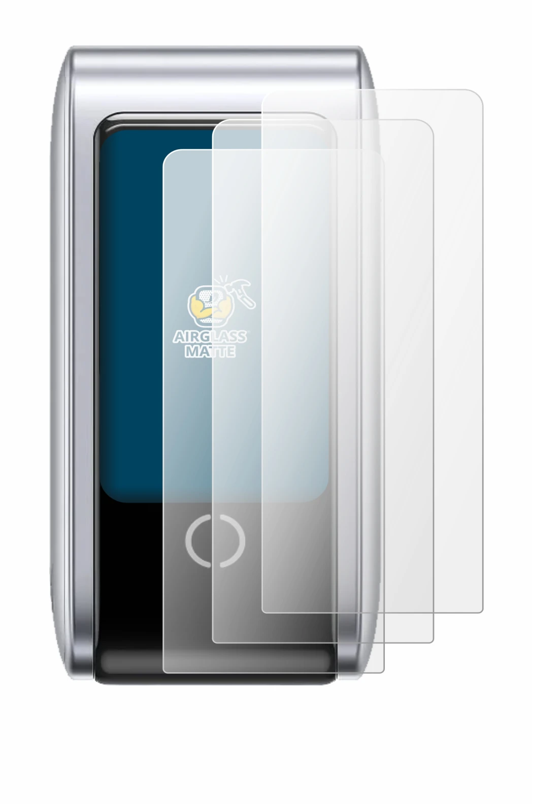 Image of the device UGREEN Nexode Pro with a wide variety of screen protectors.