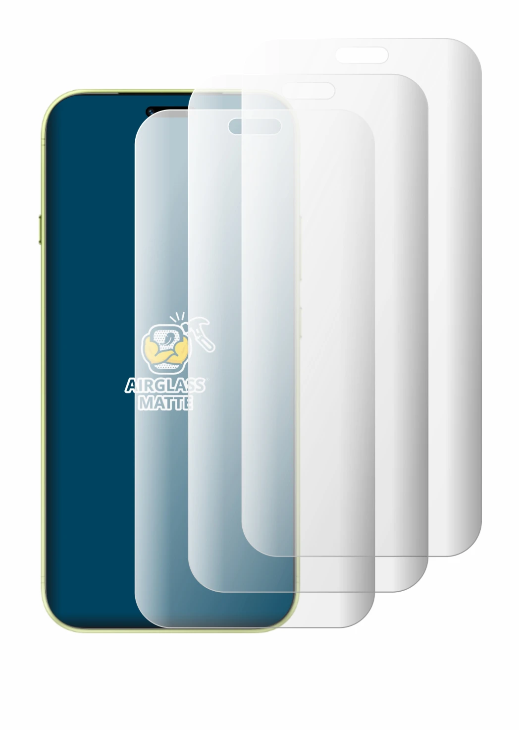 Image of the device Honor Magic 9 Pro Max with a wide variety of screen protectors.