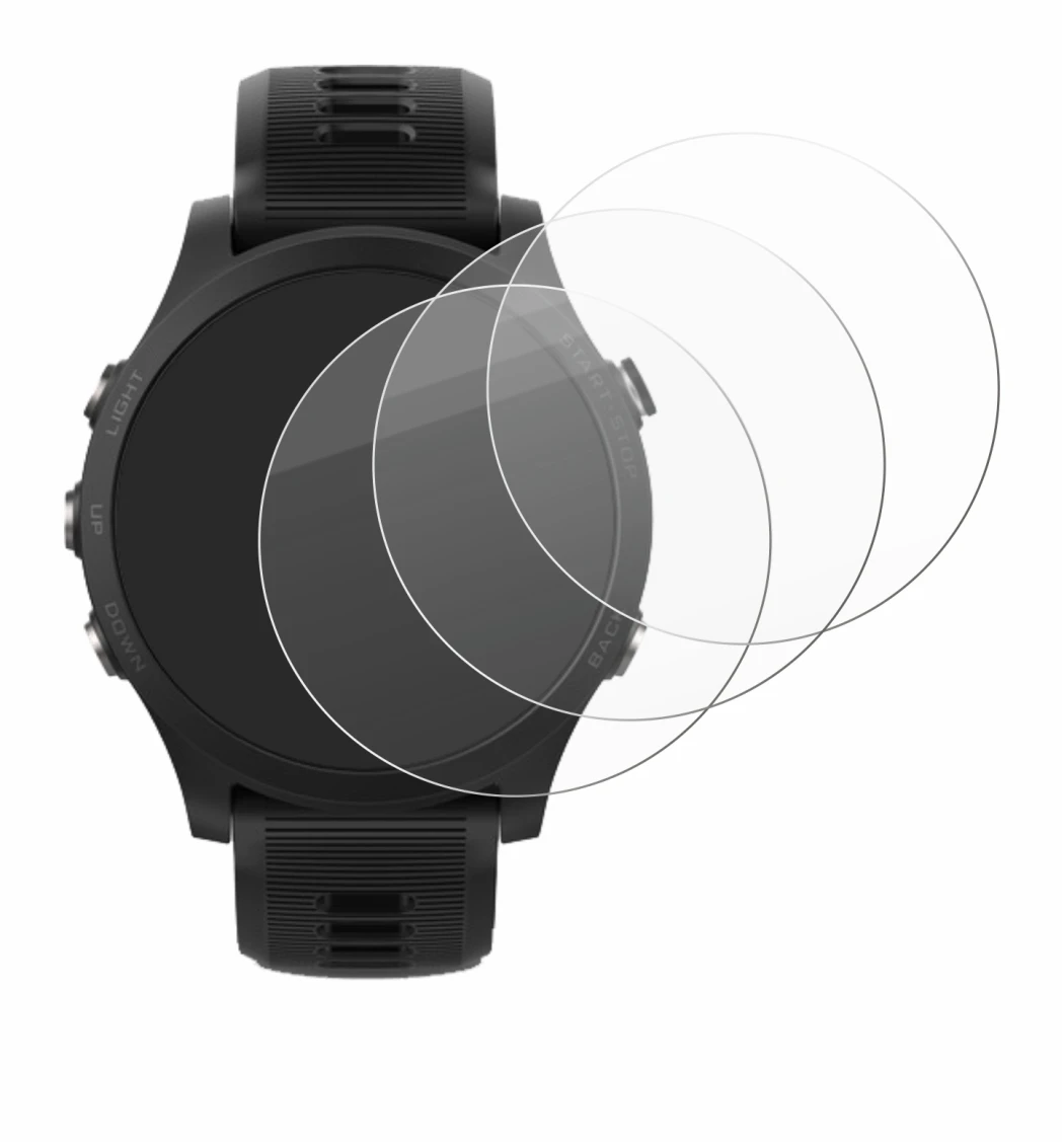 Image of the device Garmin Forerunner 935 with a wide variety of screen protectors.