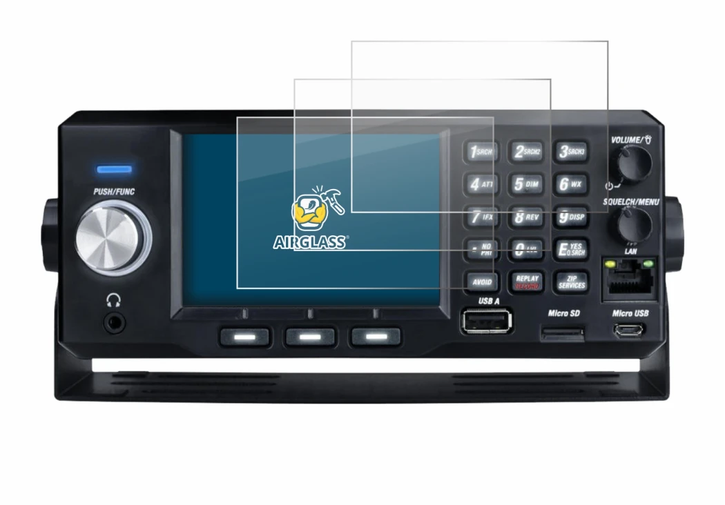 Image of the device Uniden SDS200E with a wide variety of screen protectors.