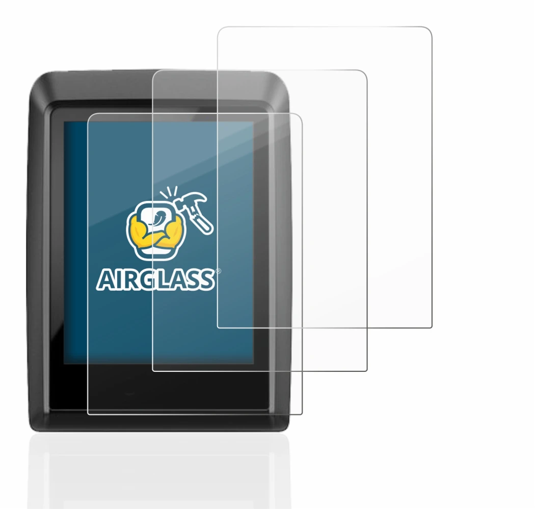 Image of the device Bosch Kiox 300 with a wide variety of screen protectors.