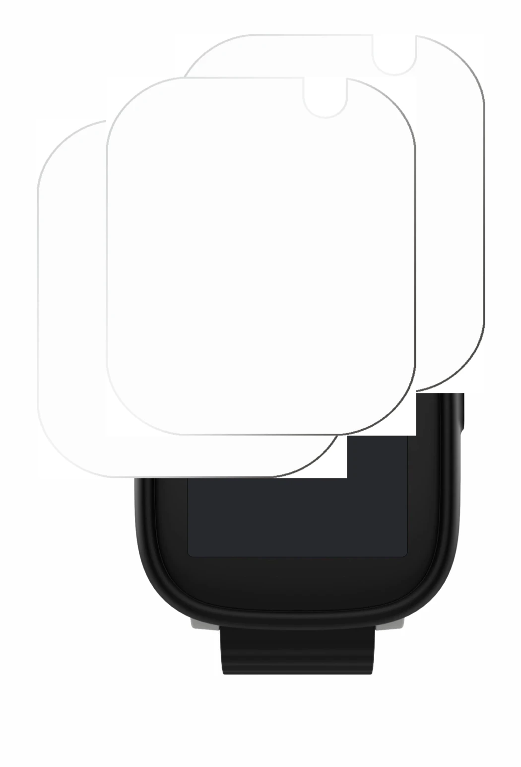 Image of the device Xplora X6 Play 2022 (1st generation) with a wide variety of screen protectors.