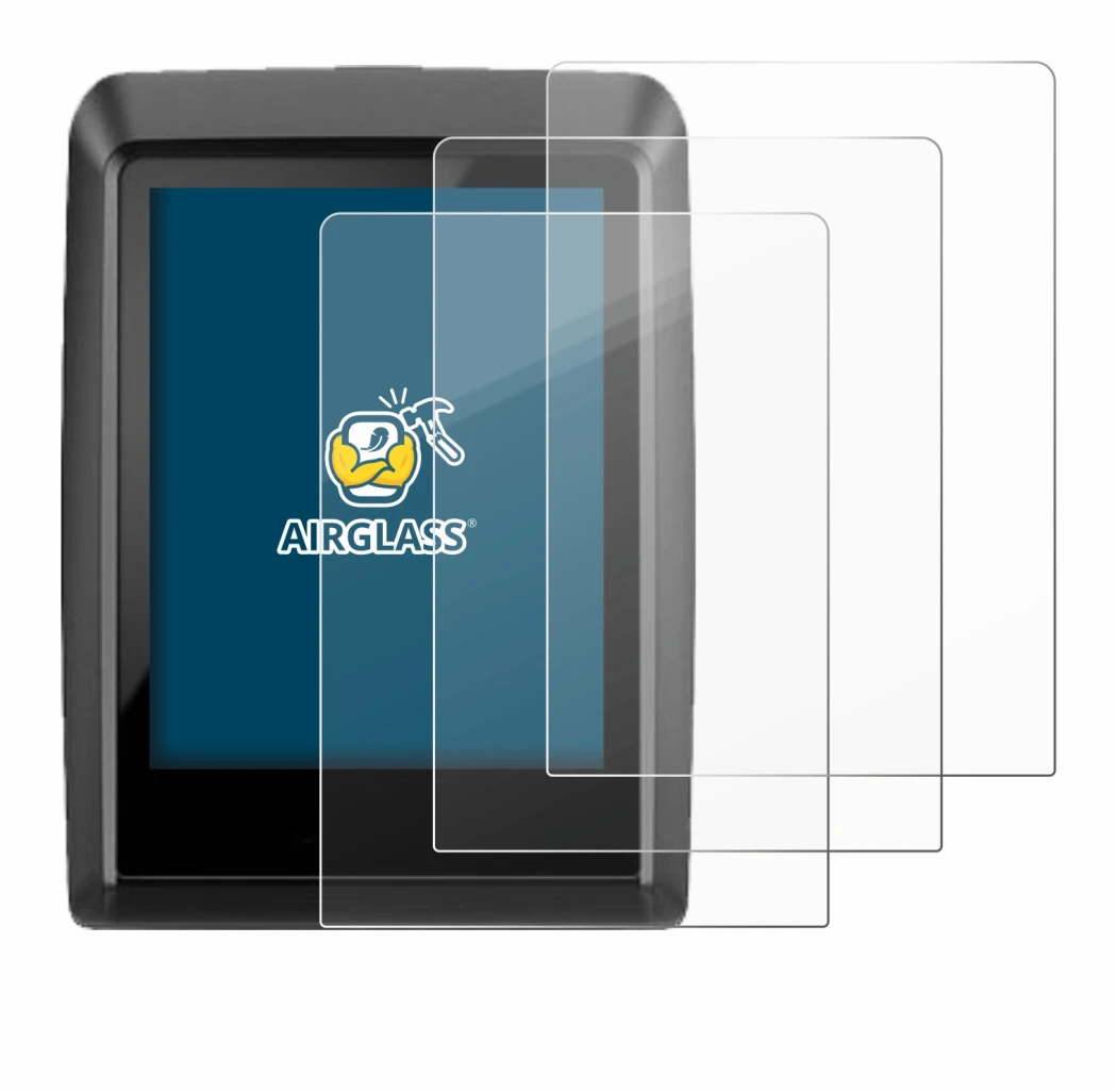 Image of the device Bosch Kiox 500 with a wide variety of screen protectors.