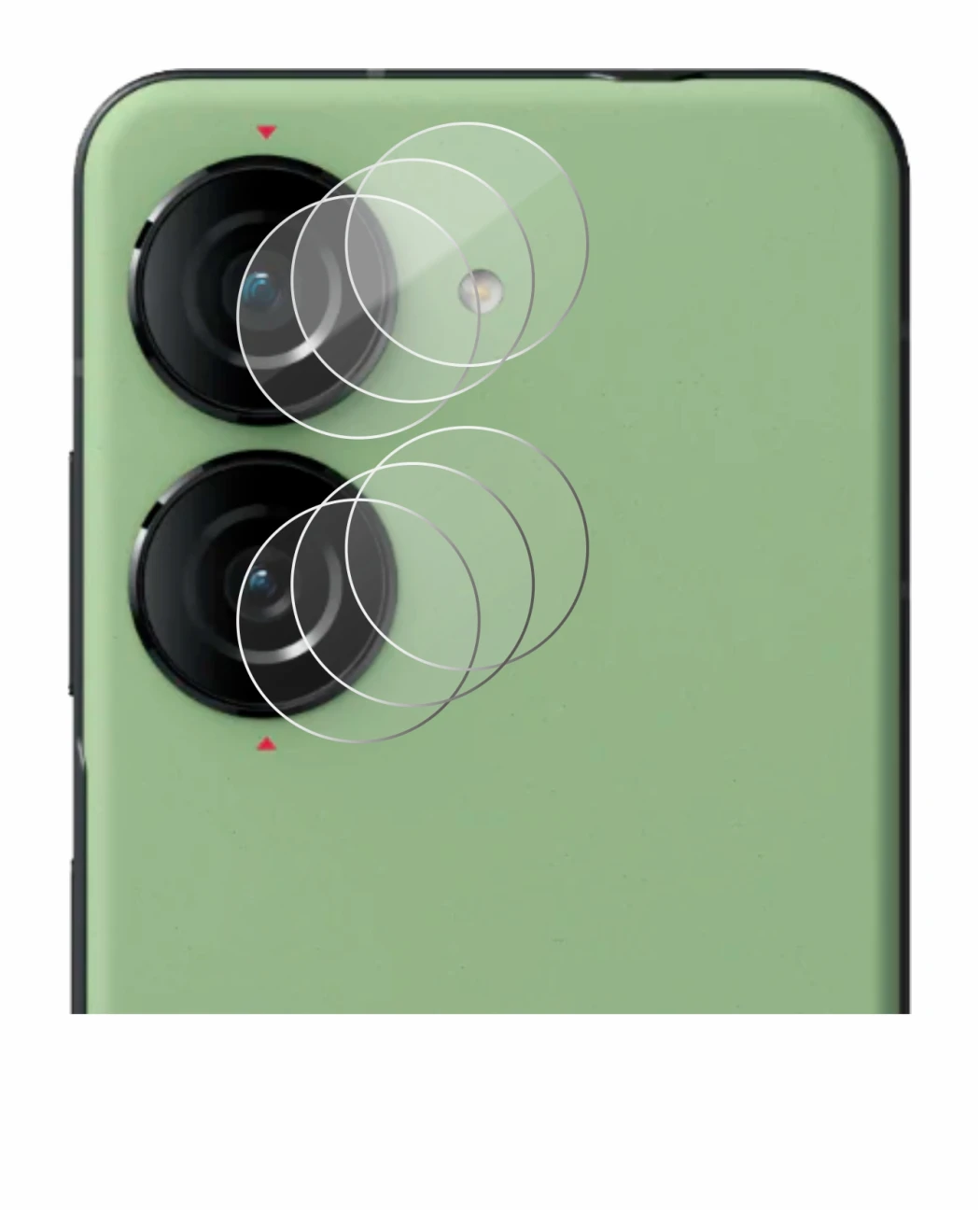 Image of the device ASUS ZenFone 10 (ONLY Camera Lens) with a wide variety of screen protectors.