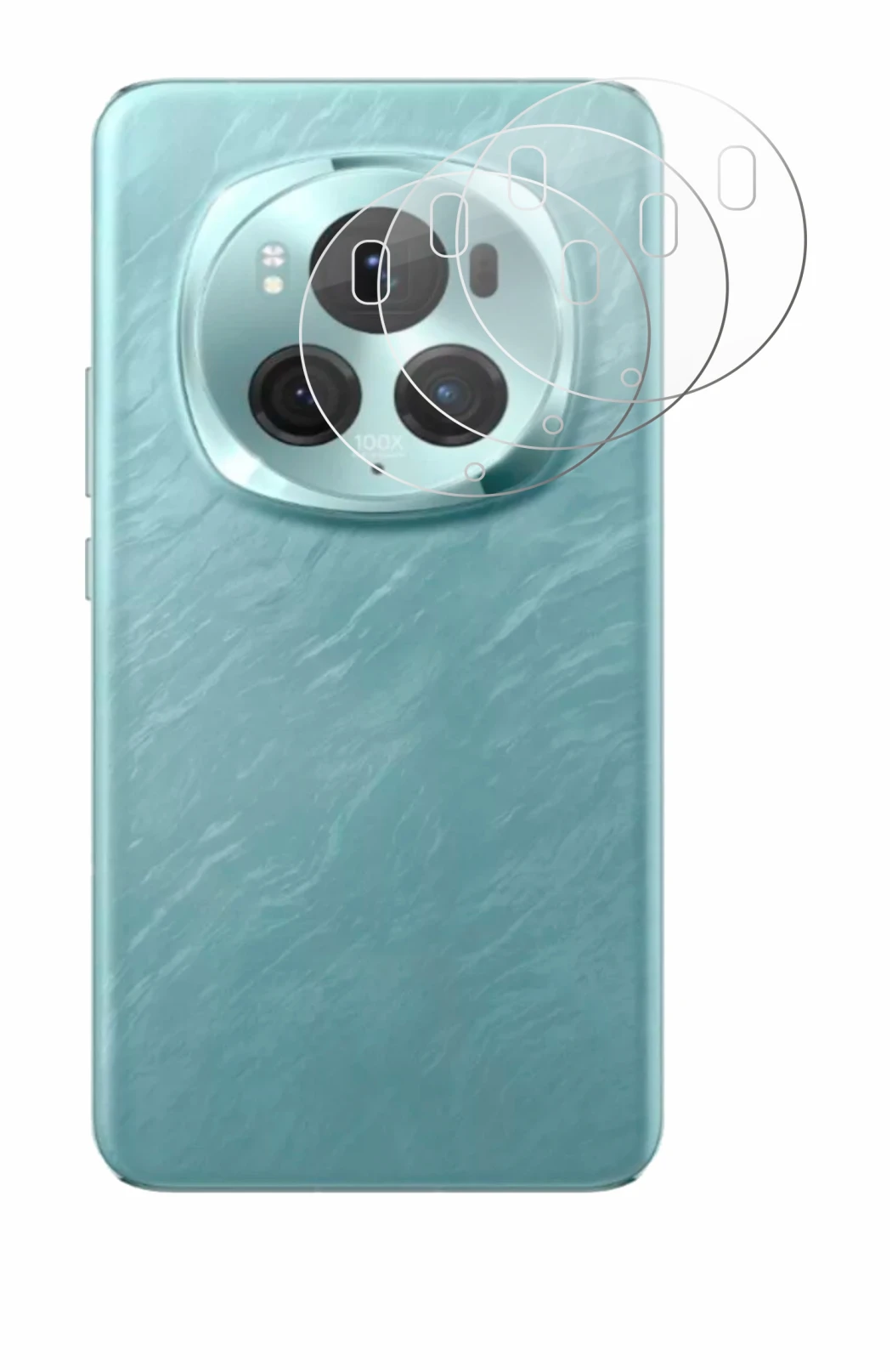 Image of the device Honor Magic 6 Pro (ONLY Camera Lens) with a wide variety of screen protectors.