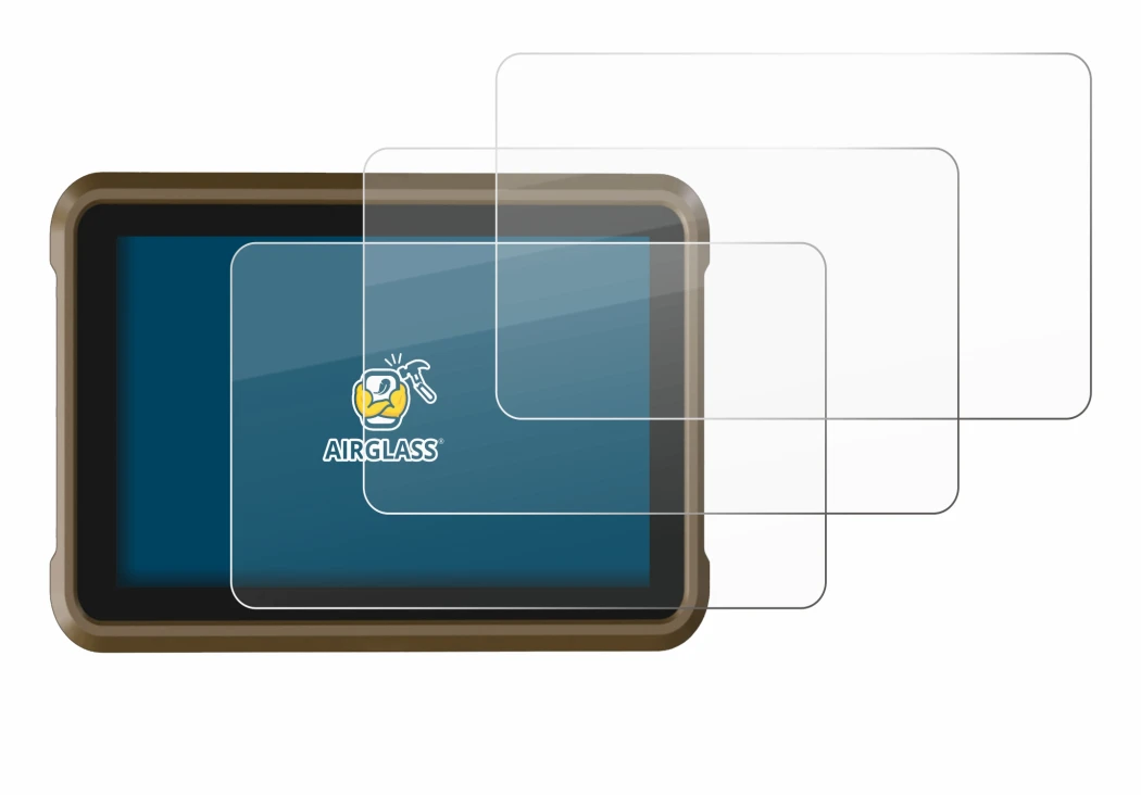 Image of the device Atomos Ninja with a wide variety of screen protectors.