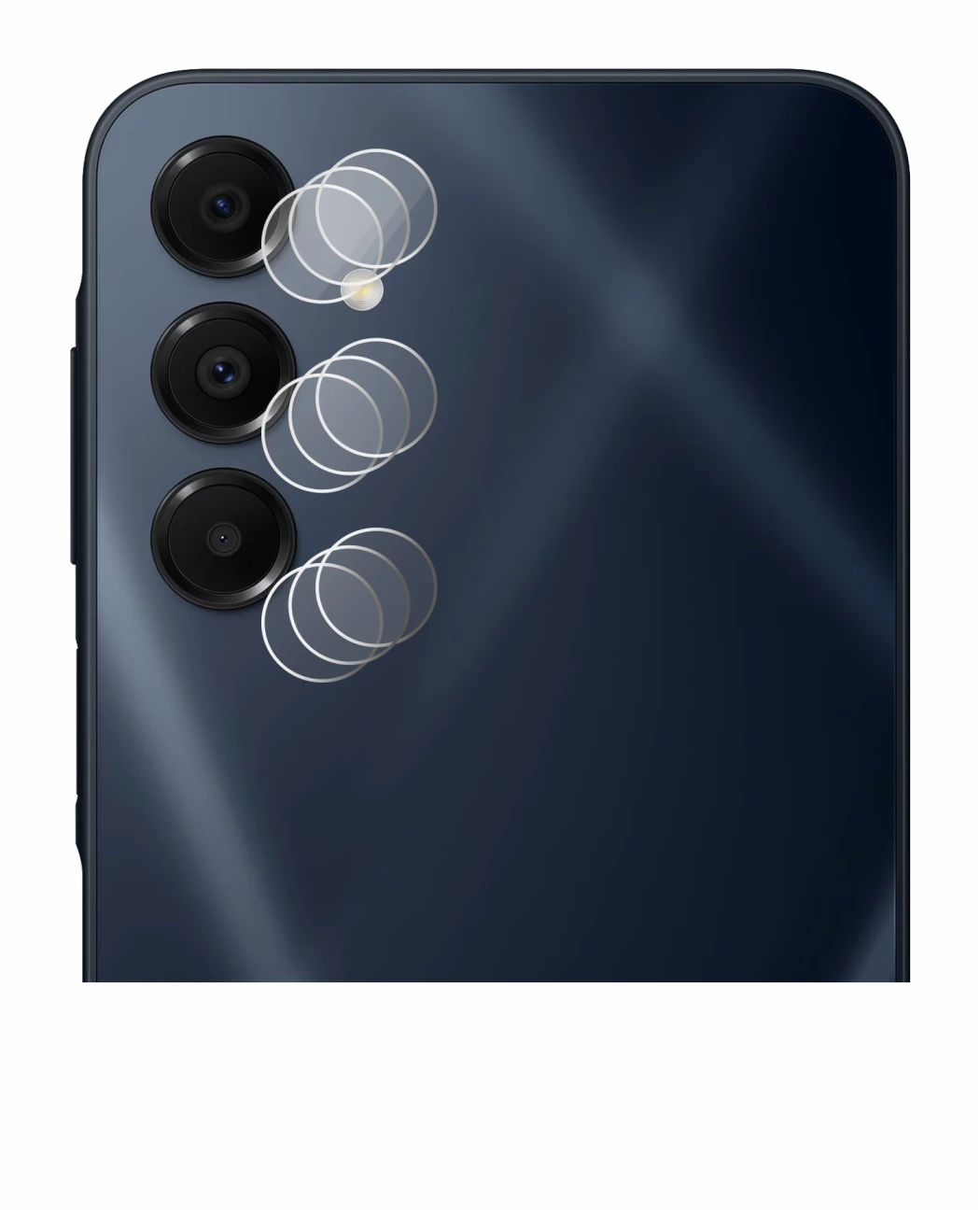 Image of the device Samsung Galaxy A16 5G (ONLY Camera Lens) with a wide variety of screen protectors.