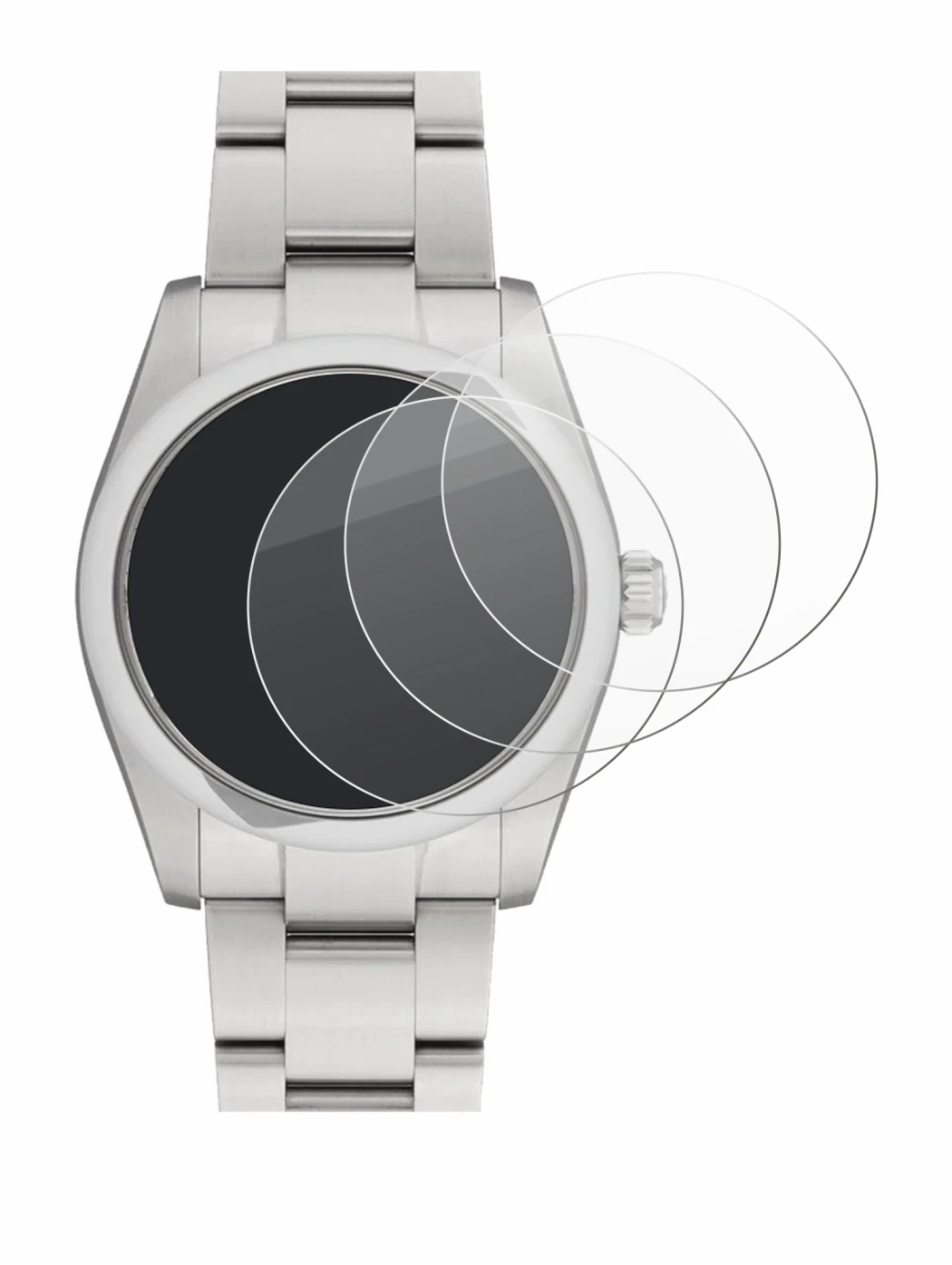 Image of the device Rolex Oyster Perpetual 34 with a wide variety of screen protectors.