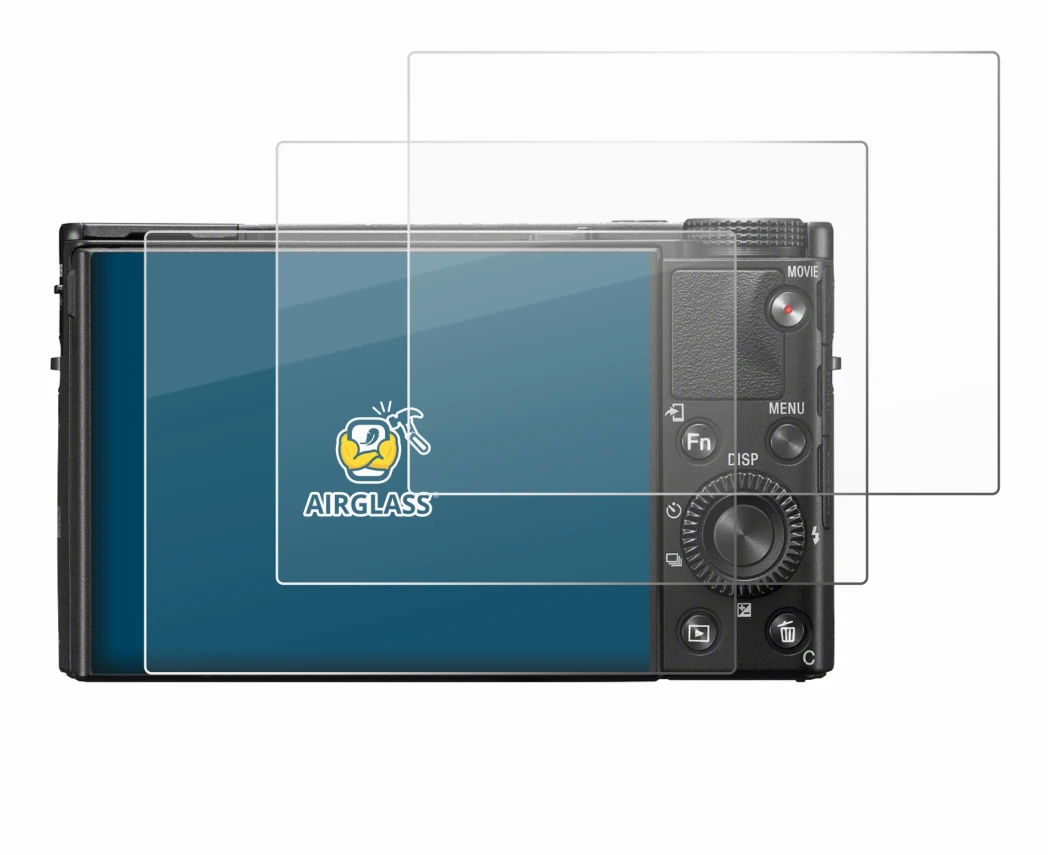 Image of the device Sony Cyber-Shot DSC-RX100 VIIA with a wide variety of screen protectors.