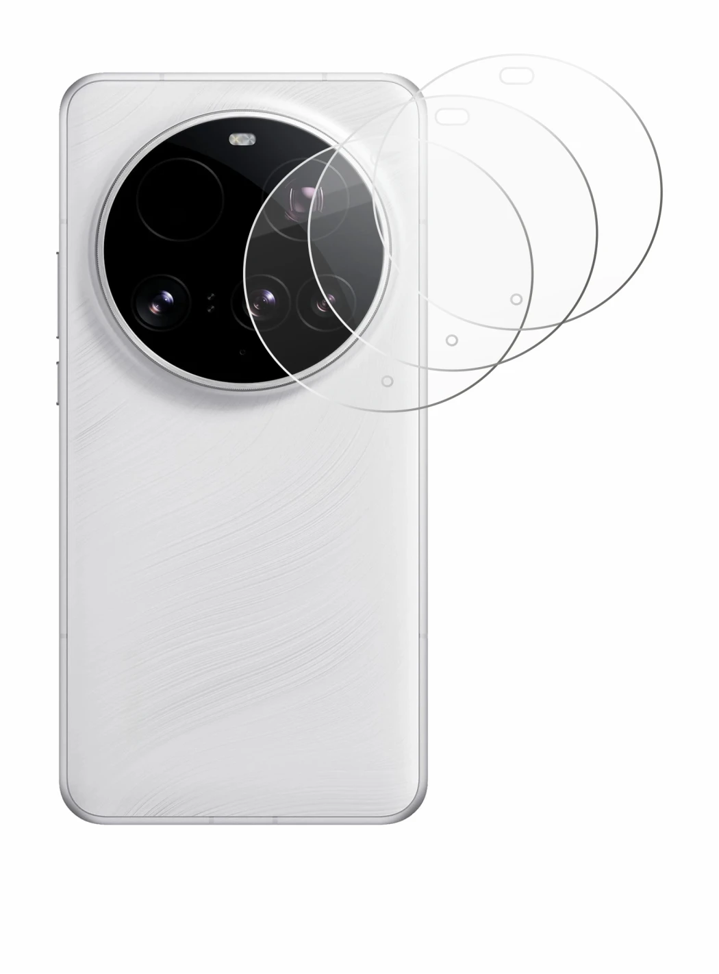 Image of the device Xiaomi 15 Ultra (ONLY Camera Lens) with a wide variety of screen protectors.