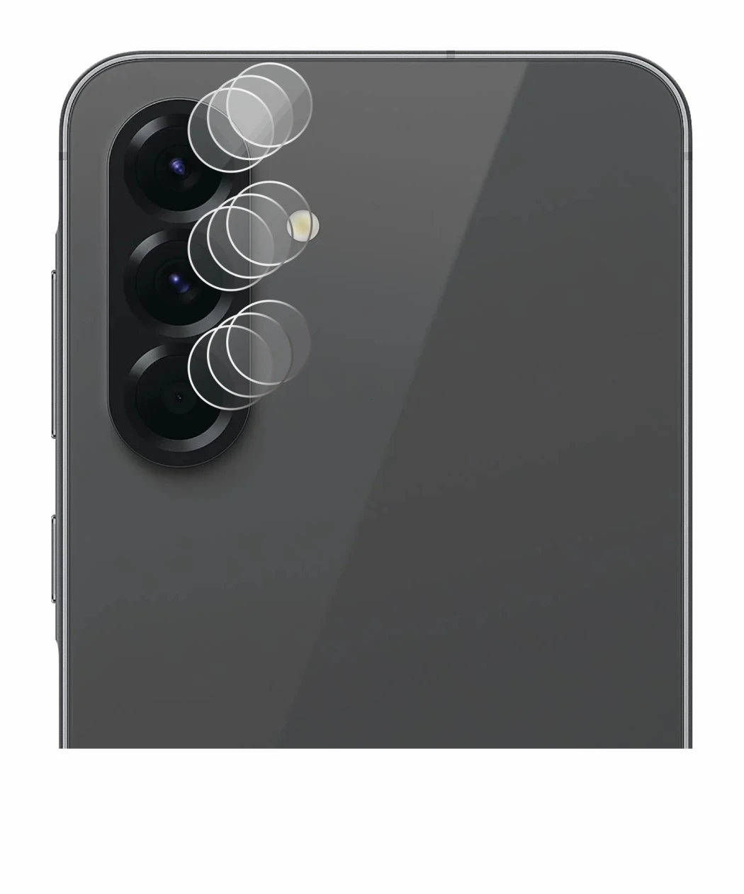 Image of the device Samsung Galaxy A56 5G (ONLY Camera Lens) with a wide variety of screen protectors.