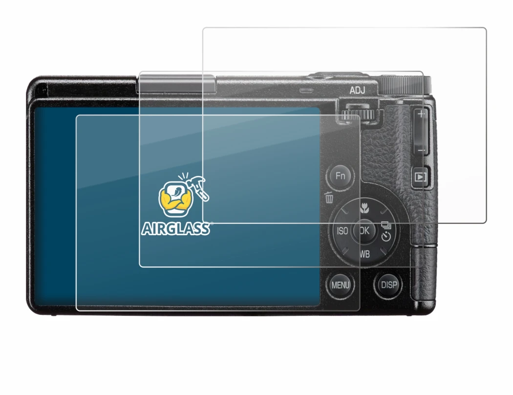 Image of the device Ricoh GR IV 2025 with a wide variety of screen protectors.