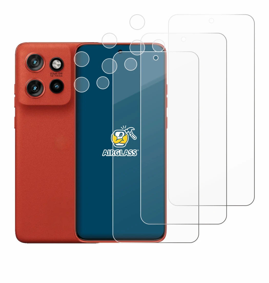 Image of the device Motorola Moto 60 Neo (Front+Camera) with a wide variety of screen protectors.