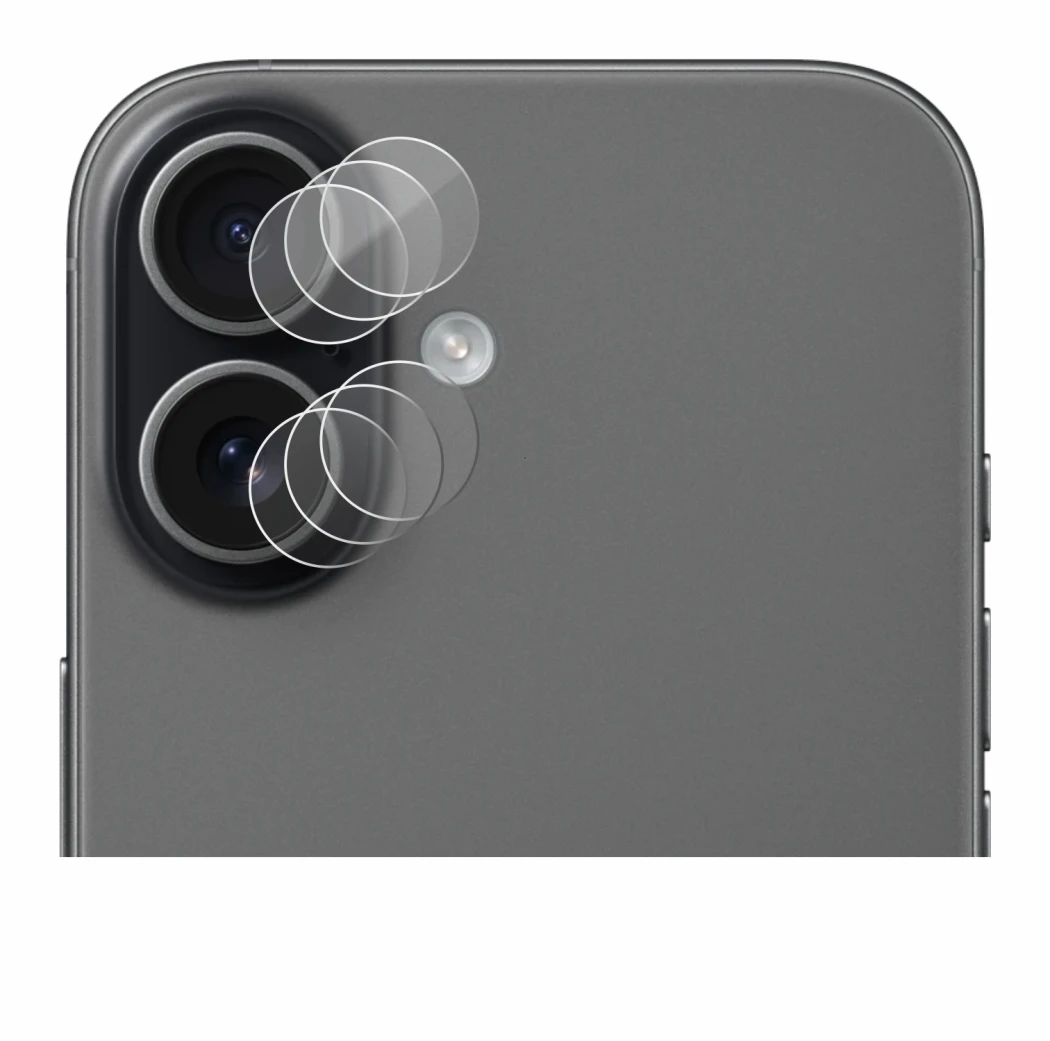 Image of the device Apple iPhone 17 (ONLY Camera Lens) with a wide variety of screen protectors.