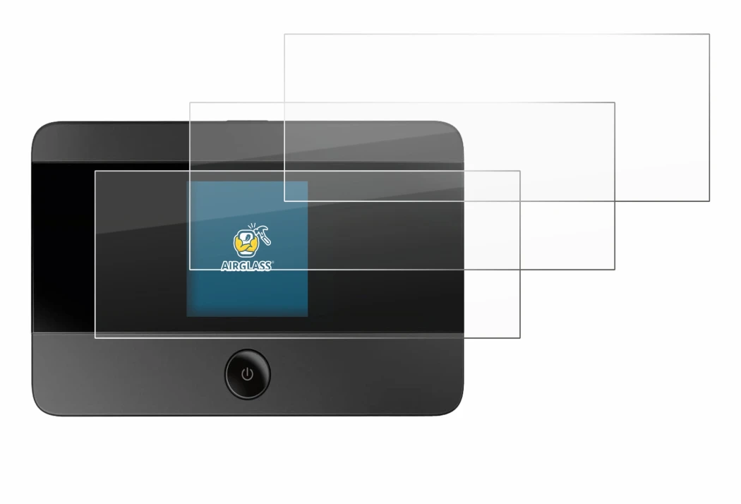 Image of the device TP-Link M7350 with a wide variety of screen protectors.