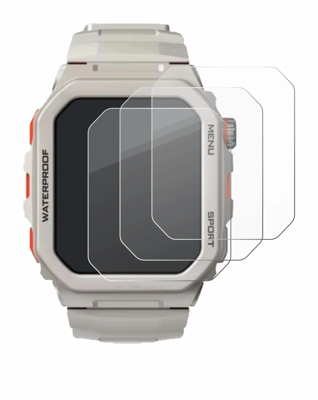 Image of the device Rogbid Tank G2 with a wide variety of screen protectors.