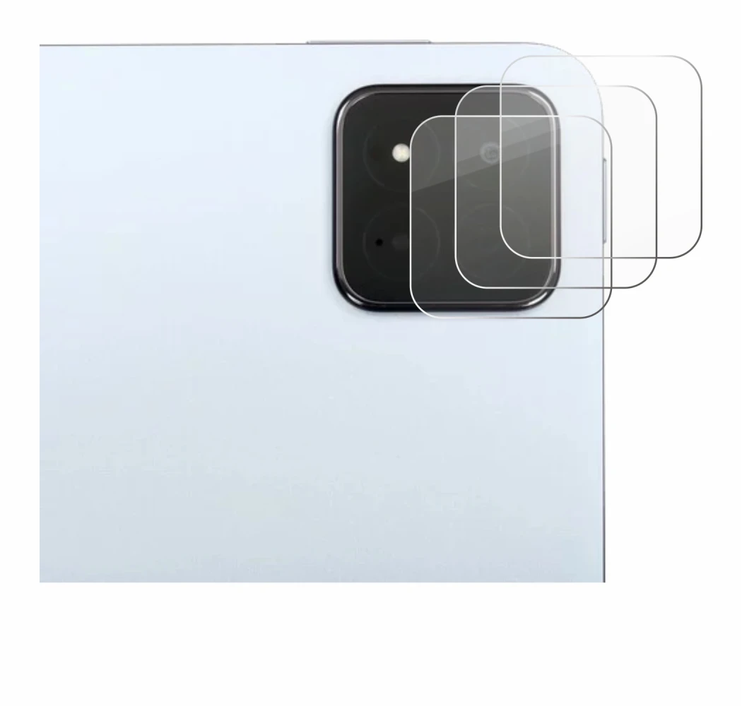 Image of the device Xiaomi Pad 7 Pro (ONLY Camera Lens) with a wide variety of screen protectors.
