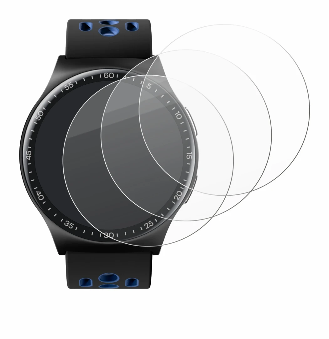 Image of the device Reebok Pulse Smartwatch with a wide variety of screen protectors.