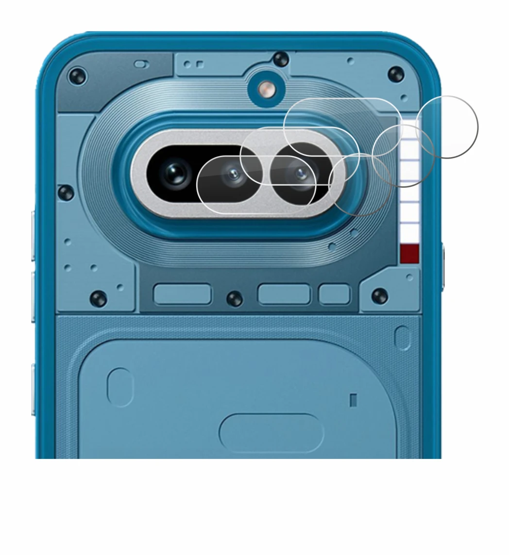 Image of the device Nothing Phone (4a) (ONLY Camera Lens) with a wide variety of screen protectors.