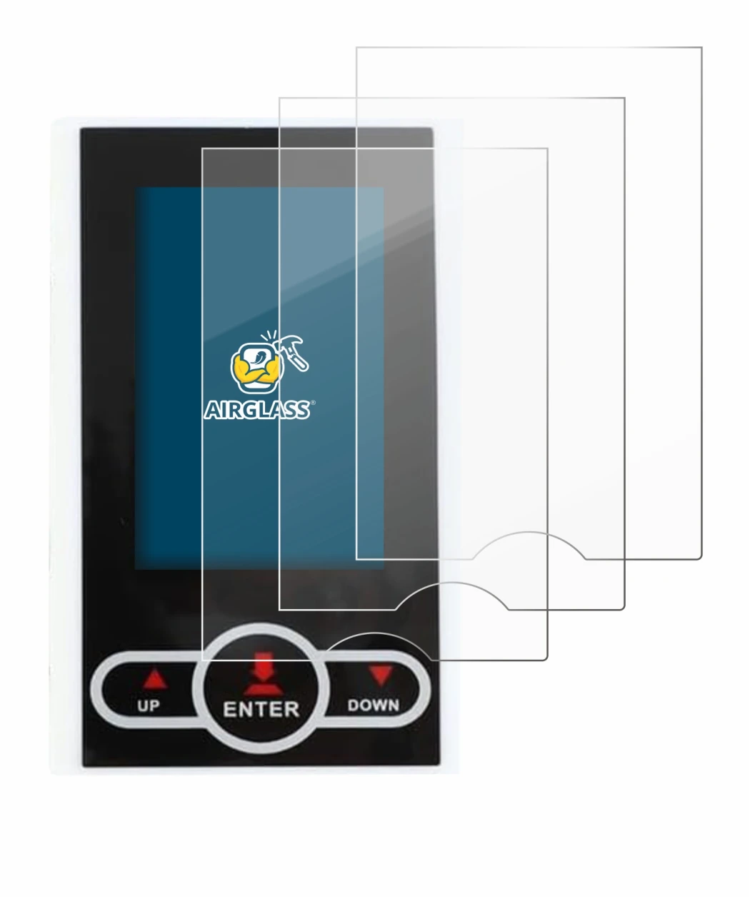 Image of the device QuivyLivy Speedometer with a wide variety of screen protectors.
