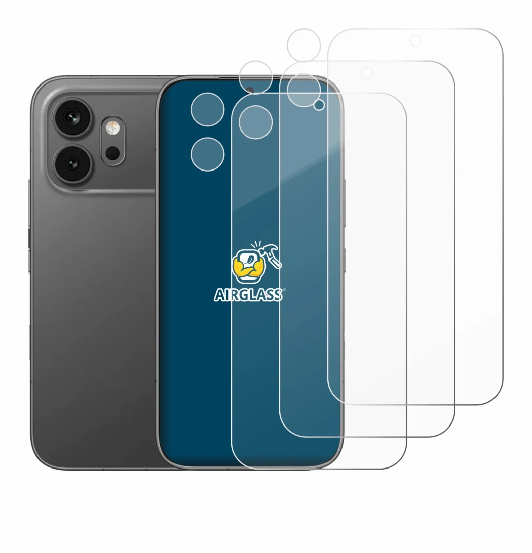 Image of the device Honor 600 (Front+Camera) with a wide variety of screen protectors.