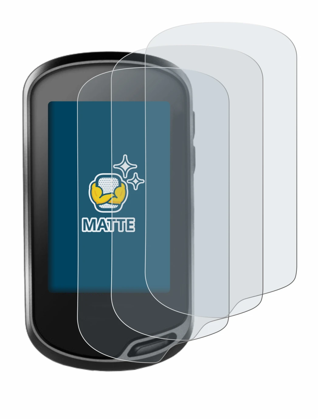 Image of the device Garmin Oregon 700 with a wide variety of screen protectors.